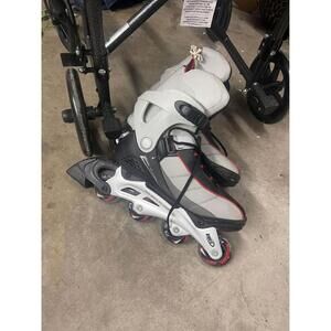 Inline Skates Size 9 - Gray and Black